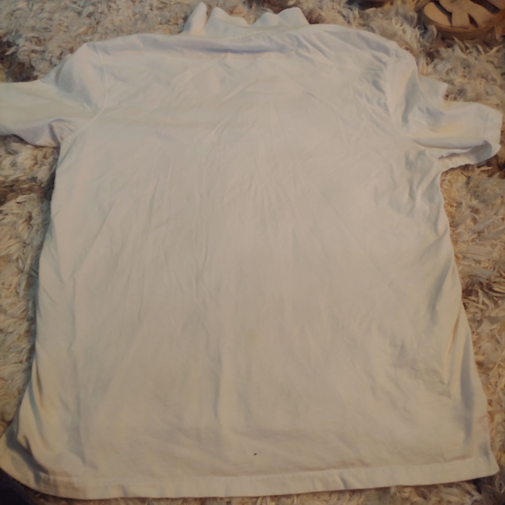 George | White Collar Basic Button Polo Shirt Men… - image 2